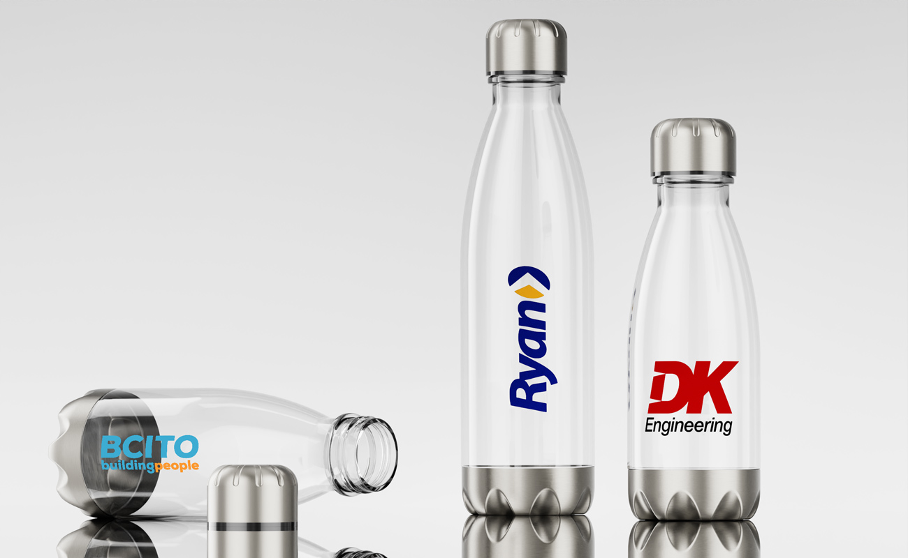 Nova Clear - Branded Water Bottle