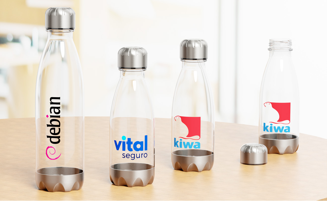 Nova Clear - Water Bottles Logo